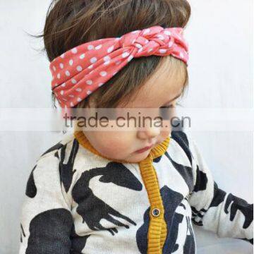 Dot Baby Headbands, Dot Baby Head Wrap Bow,Baby Headband, Turban Headband, Big Bow Headband,Top knot Baby Headbands