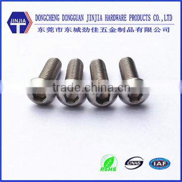 iso7380 hex button head screws m6 stainless steel screws