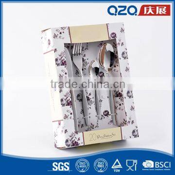 Thick Materials Strict Process Unique Design Stainless Steel Tableware
