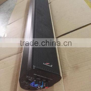 aluminum cabinet active column speaker