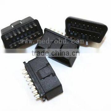 OBD2 Connector J1962m Male Plug 16pin without Enclosure