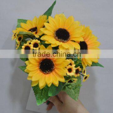 Oriole sunflower Artificial flower for decoration