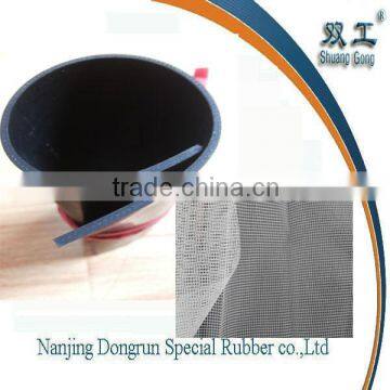 White hexagonal cloth rubber sheet 1.6 specific gravity