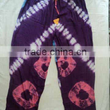 tie dye indian harem pants new 2014 models bulk pack