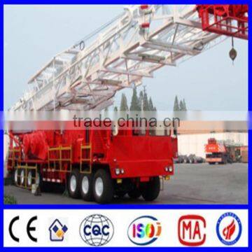 Hot Sale API & ISO Standard Petroleum Equipment Truck-mounted Drilling Rig for Oil Well Drilling Usage