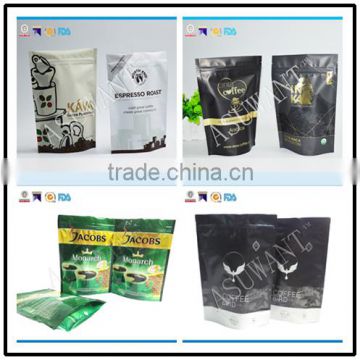 matte black coffee bags with valve wholesale packaging bag coffee beans                        
                                                                                Supplier's Choice