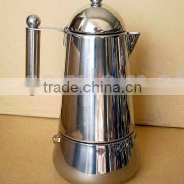 Stainless steel coffee maker