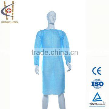 Hot Sale One Time Used Biue For Hospital Stuff Isolation Gown