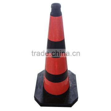 cheap 75cm rubber traffic cones