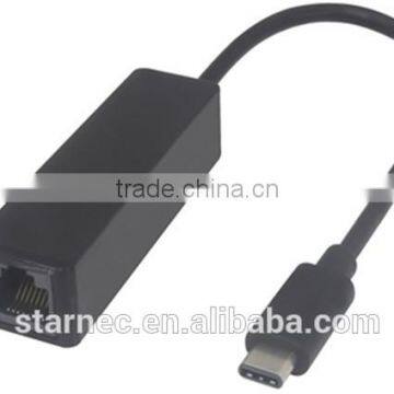 2015 New Product USB 3.1 Cable RJ45, USB Male to RJ45 Female Adapter
