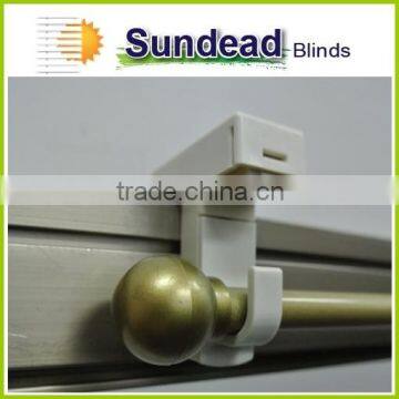 components for window curtain for coffee rod without screws with easy installation
