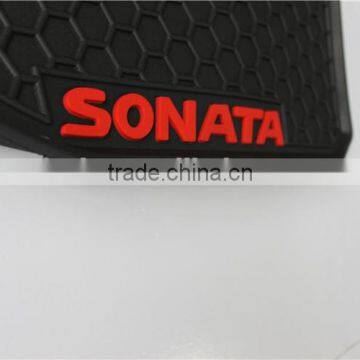 Carpet/Rubber Car Floor Mats Wagon Mat Black 5pk for Sonata photo-2