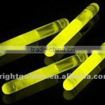 1.5" mini yellow glow stick