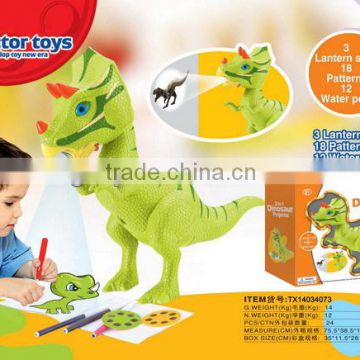 Kids Educational toy 2 IN 1 Dinosaur Drawing Projector