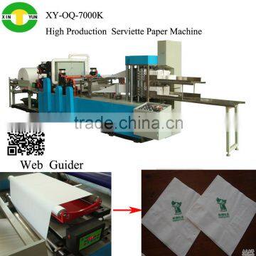 High capacity automatic folding napkin paper machine two colors                        
                                                                                Supplier's Choice