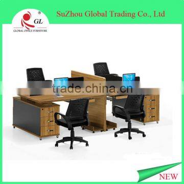 modular workstation/China 4 people office workstation office workstations modular/office cubicle workstation