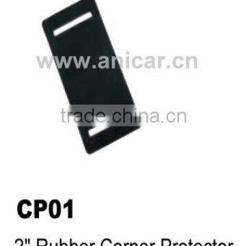 CP01 2" Rubber Corner Protector black