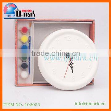 EDUCATIONAL TOYS PAINT YOUR OWN CLOCK SET