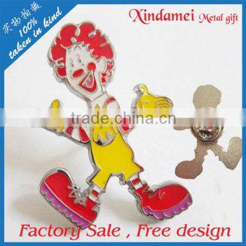 2015 new product product pin badge custom metal emblem high quality lapel pin China manufacturer