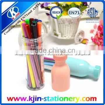 Wholesale Creative Design Fashion Water Color Pen With White Cap Painting for School Kids Gift photo-3