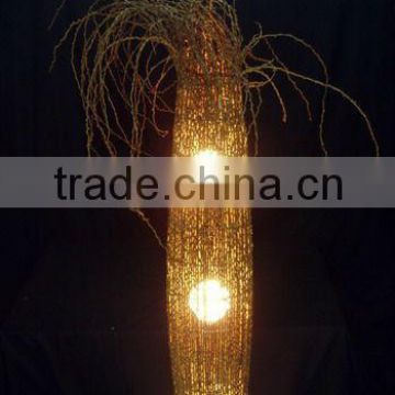 2015 Modern rattan floor lamp/light with CE