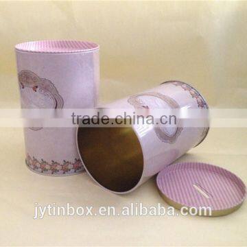 wholesale tin coin cans money tin boxes metal piggy bank can