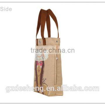 2015 Beautiful Printing and High Quanlity Canvas Tote Bags photo-2