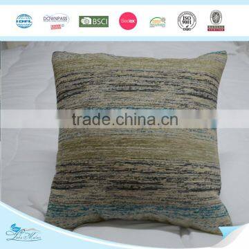 Embroidery Chevron Linen Cushion photo-5