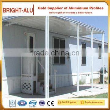 Storefront applied anodizing extruded aluminium profile for building material