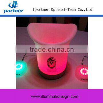 2015 Custom Plastic Injected Cheap Led Ice Bucket