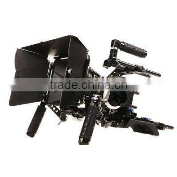 Tilta DSLR Rig 15mm Rod Shoulder Pad Follow Focus Matte Box Handle For 5D3 550D