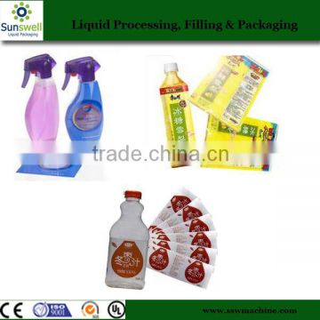 PVC shrink film with high shrinkage for printing shrink labels