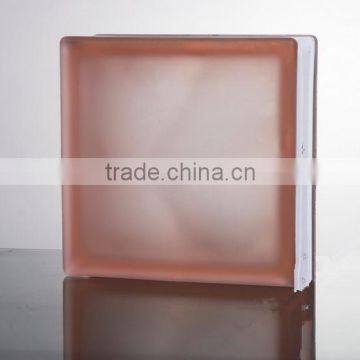 Customized decorative casting colored glass brick