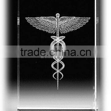 Crystal 2D Laser Head Cake Engraving Accept With New Designs photo-2