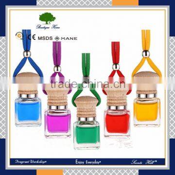 wholesale 5ml /7ml glass bottle air freshener hanging car perfume                        
                                                Quality Choice