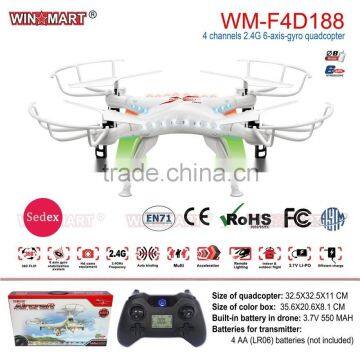 Hot sale 2.4G 4 channel 6 axis remote control quadcopter                        
                                                Quality Choice