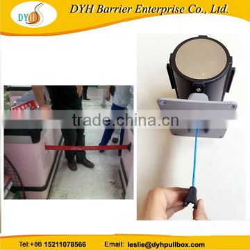 Good quality new arrival retractable wall mounted tape barrier