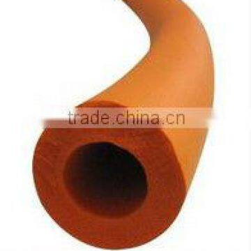 Flame-retardant silicone foam tube,article