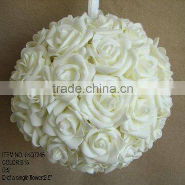 Wedding decorations champing Artificial foam Flowers rose ball hanging