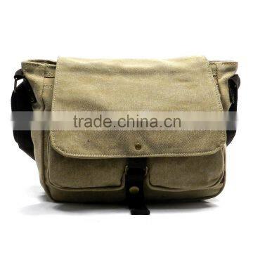 2016 Custom vintage fashion canvas messenger bag