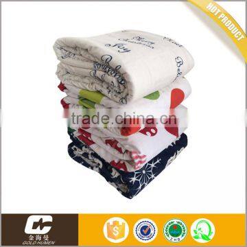 Shaoxing Supplier High Qulity Super-Soft Printed PV Fleece Lamp Plush Kids Blanket photo-3