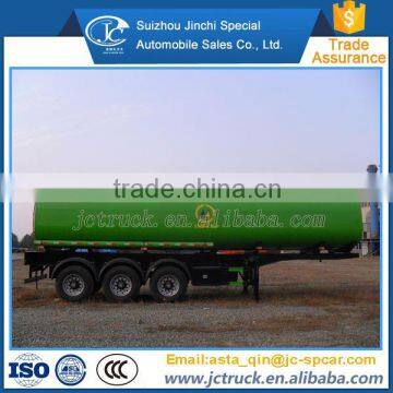 High efficiency FUWA axle sunflower oil tank semi trailer distribution price