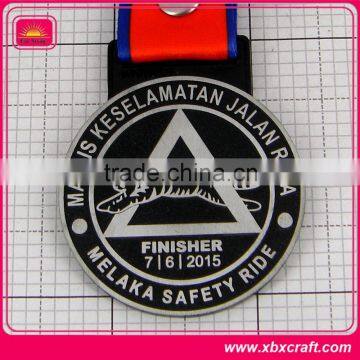 Zinc Alloy Bronze Plating Heart Shaped Medals With Ribbon photo-4