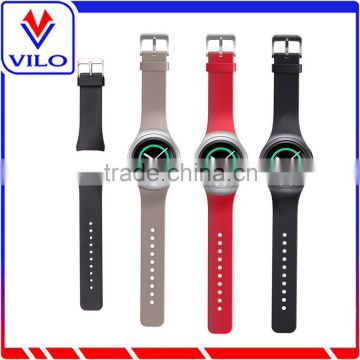 silicone watch band wristwatch for samsung bluetooth wristwatch