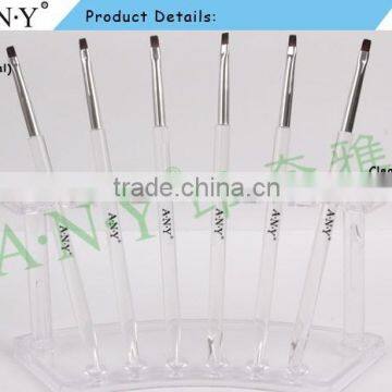 ANY Nail Art Maincure 3D Sculpture Acrylic Handle Beauty Hand and Nail Brush Flat UV Gel Art photo-4