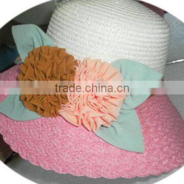 Best Price Crazy Selling Women Raffia Panama Straw Hat photo-5