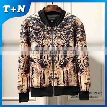 cheap fashion custom sublimation man jacket