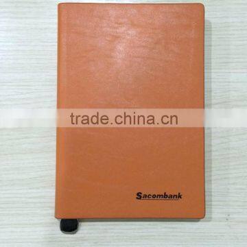 Excellent Handmade a5 thick leather cover notebook