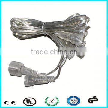 China alibaba 5M 22awg 2pin waterproof led dc cable