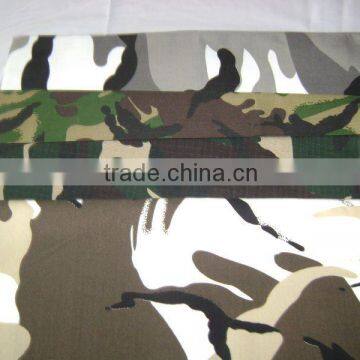 100% cotton 20*16 128*60 camouflage printed twill woven fabric